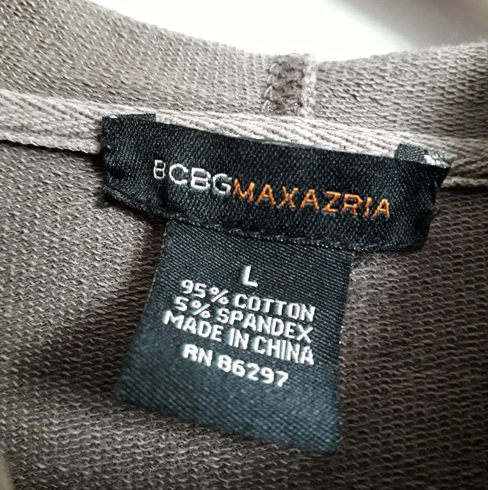 BCBGMaxAzria Embroidered Sequin Peacock Hoodie - Picture 5 of 6
